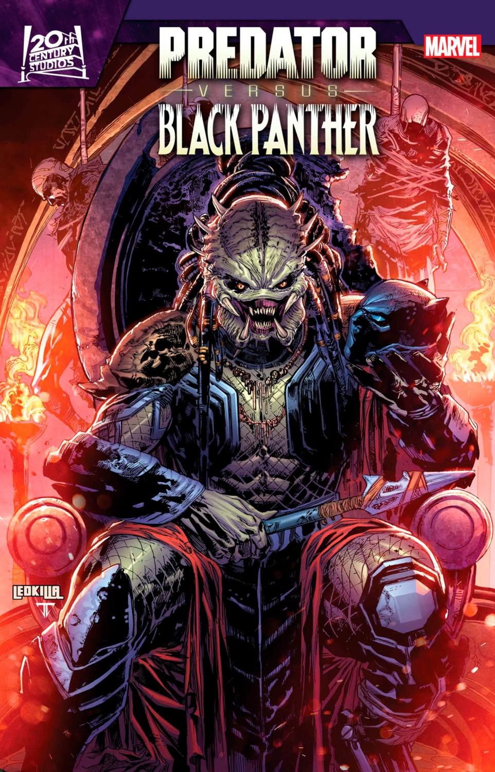 PREDATOR VS BLACK PANTHER #4 CVR A