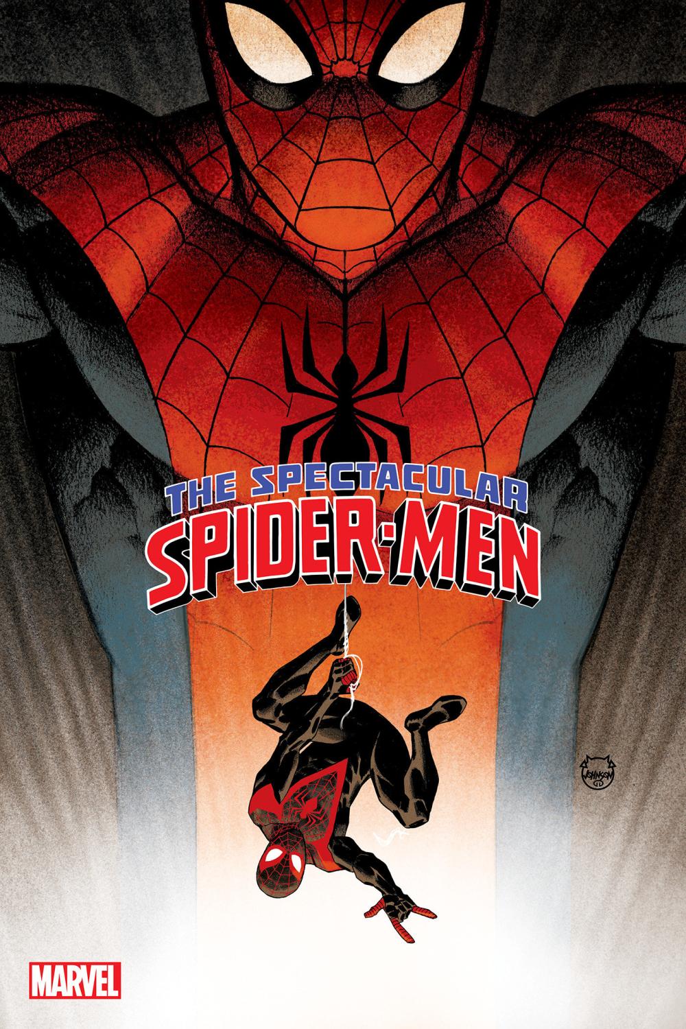 THE SPECTACULAR SPIDER-MEN #9 DAVE JOHNSON VAR CVR B