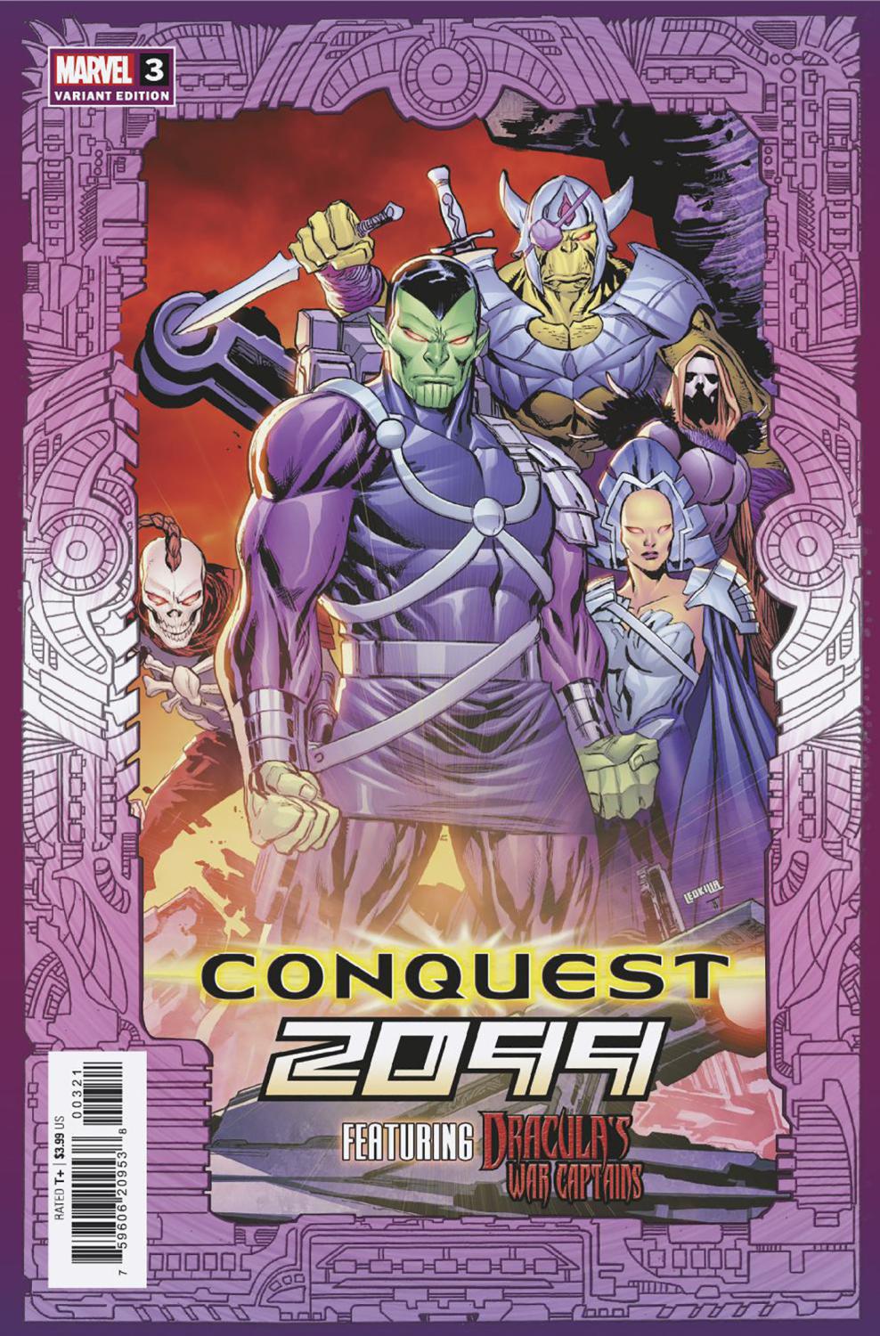 CONQUEST 2099 #3 KEN LASHLEY FRAME VAR CVR B