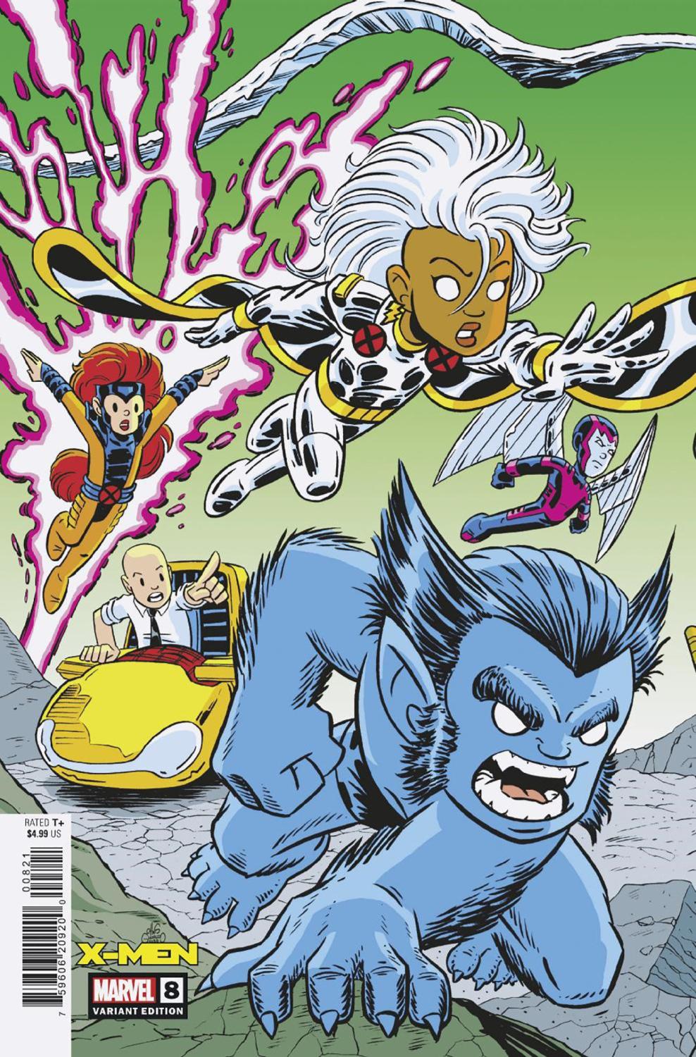 X-MEN #8 CHRIS GIARRUSSO CROSSOVER CONNECTING VAR ROG CVR B