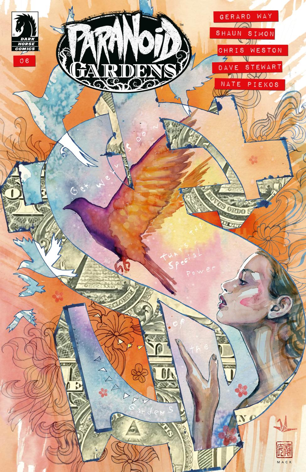 PARANOID GARDENS #6 CVR B DAVID MACK