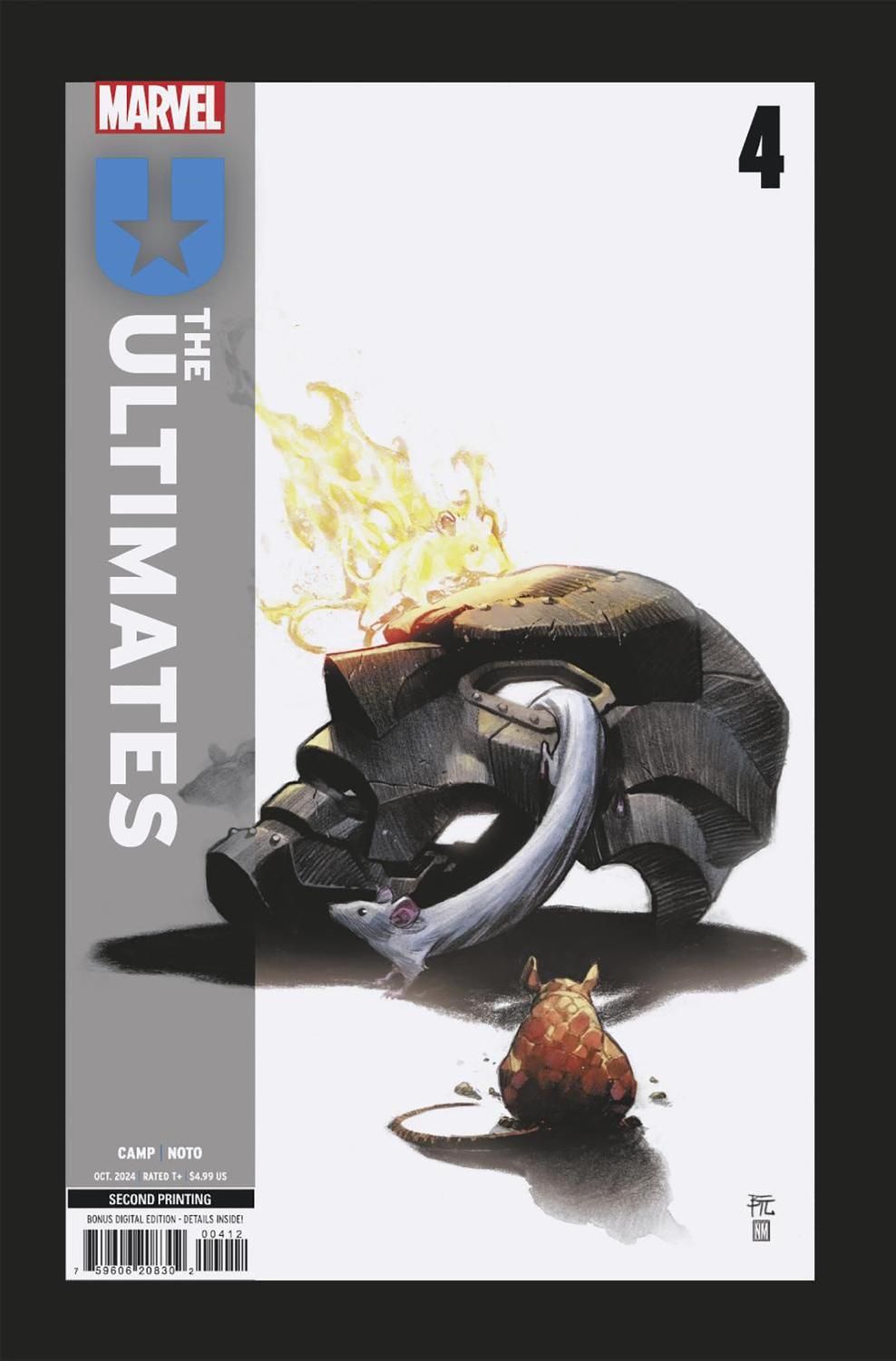 ULTIMATES #4 DIKE RUAN 2ND PRINTING VAR CVR A cover image