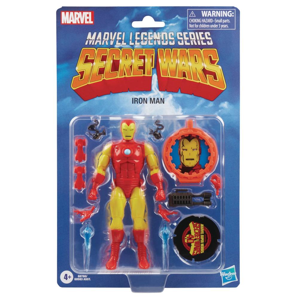 MARVEL LEGENDS SECRET WARS 6IN IRON MAN AF