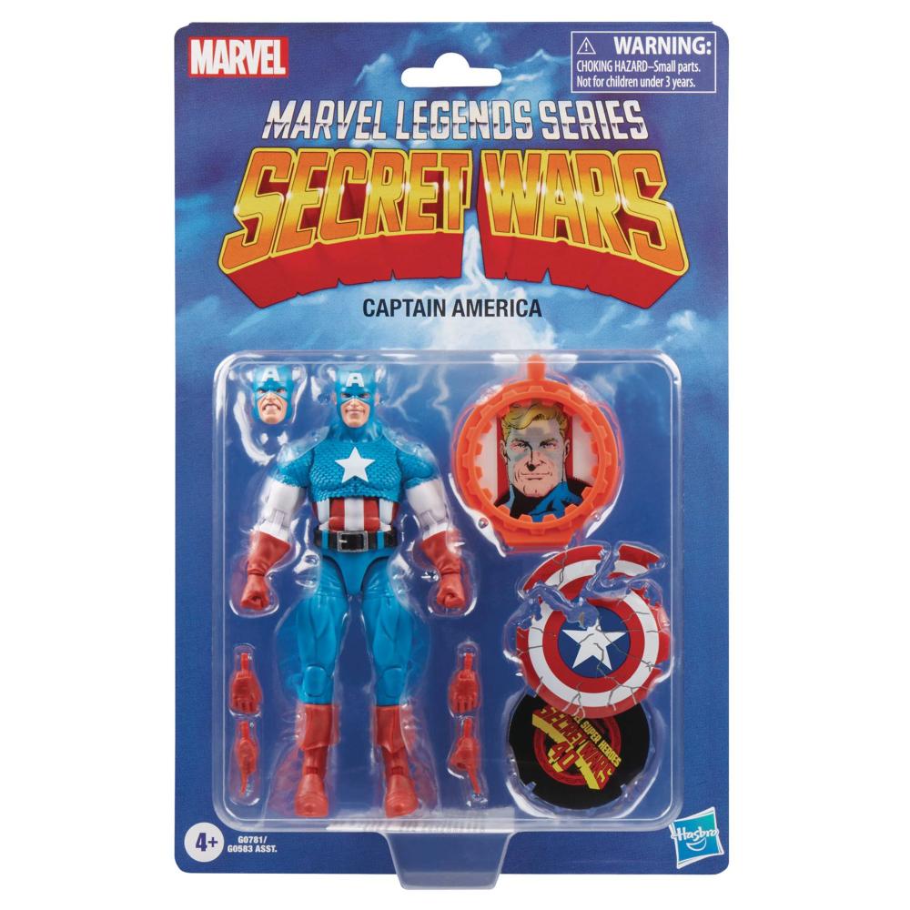 MARVEL LEGENDS SECRET WARS 6IN CAPTAIN AMERICA AF