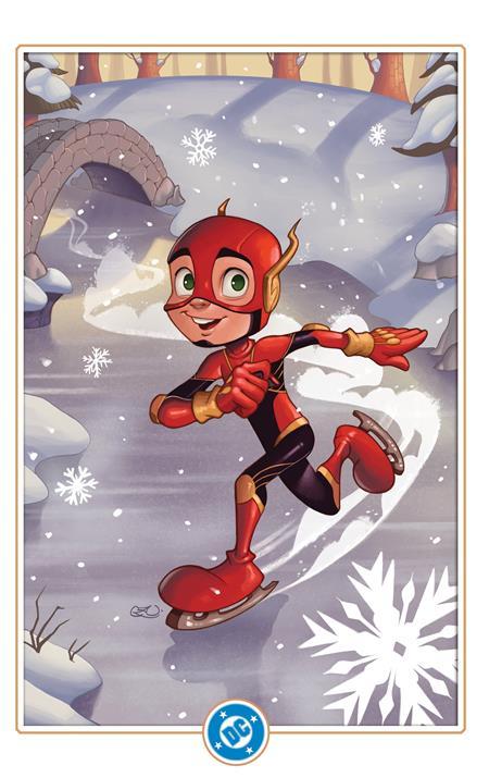 FLASH #16 CVR D CHRISSIE ZULLO DC WINTER WONDERLAND CARD STOCK VAR