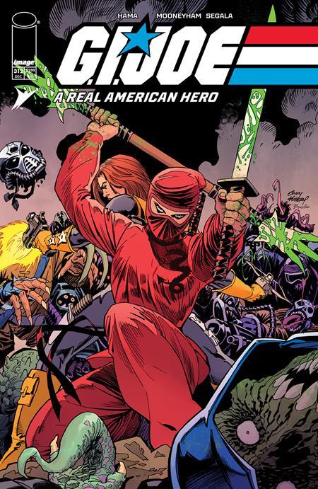 GI JOE A REAL AMERICAN HERO #312 CVR A ANDY KUBERT AND TAMRA BONVILLAIN