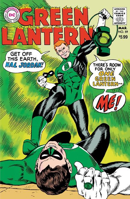 GREEN LANTERN #59 FACSIMILE EDITION CVR B GIL KANE AND MURPHY ANDERSON FOIL VAR