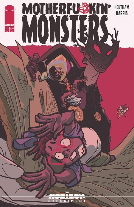 MOTHERFUKIN MONSTERS #1 ONE SHOT THE HORIZON EXPERIMENT CVR A MICHAEL LEE HARRIS