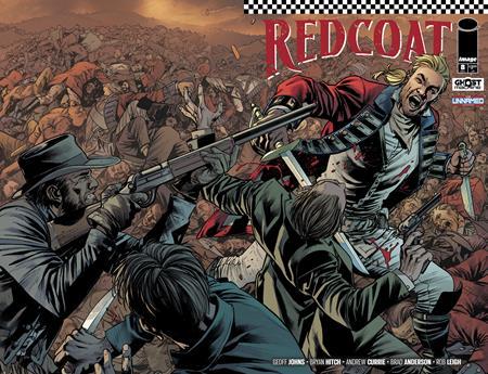 REDCOAT #8 CVR A BRYAN HITCH AND BRAD ANDERSON WRPAROUND