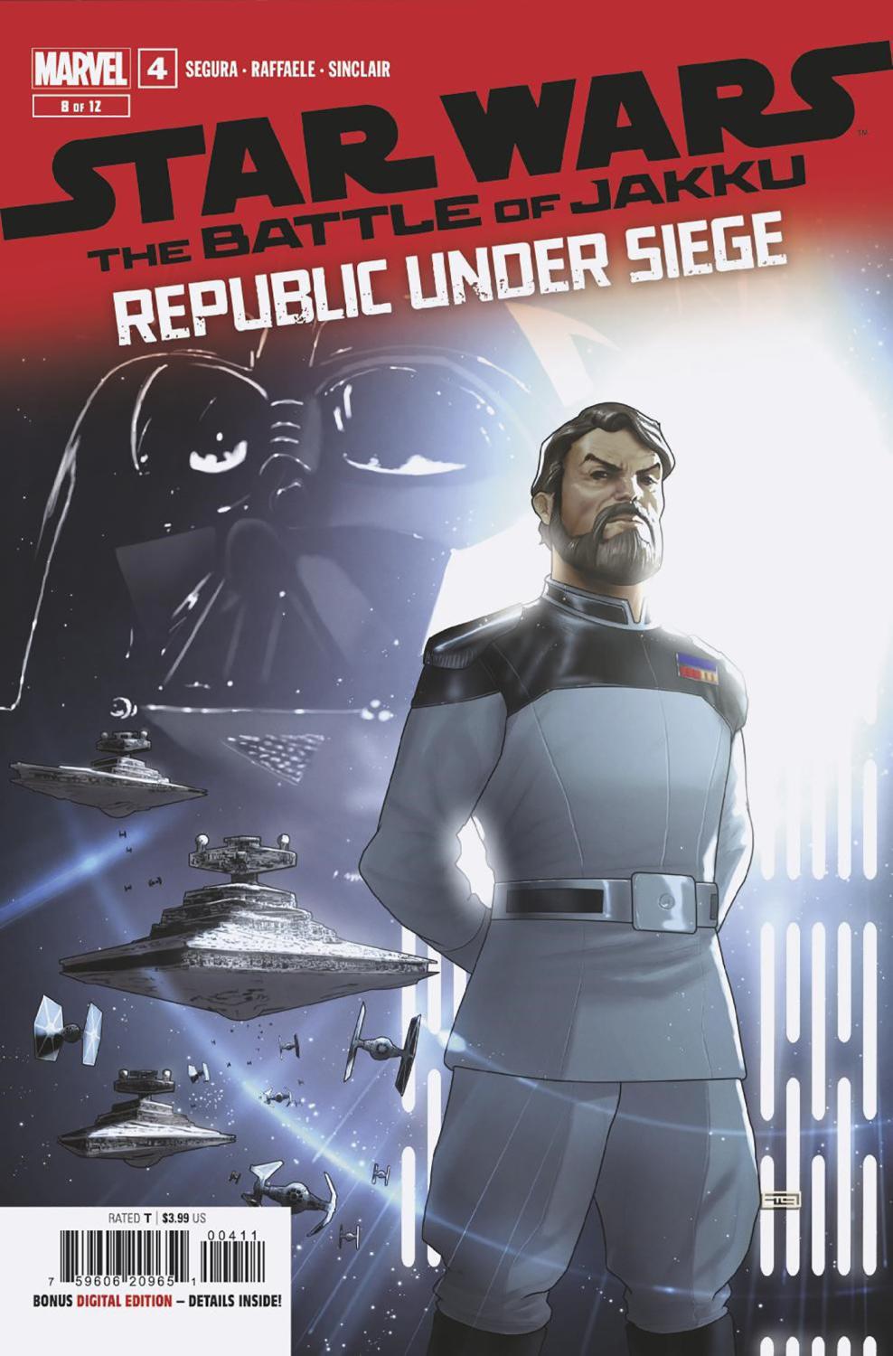 STAR WARS BATTLE OF JAKKU - REPUBLIC UNDER SIEGE #4 CVR A