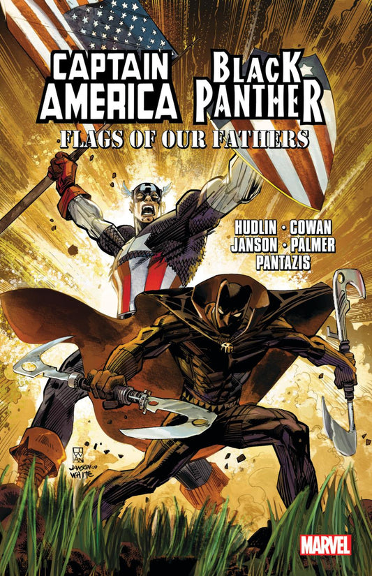 CAPTAIN AMERICA BLACK PANTHER FLAGS OF OUR FATHERS NEW PRINTING 2 TP