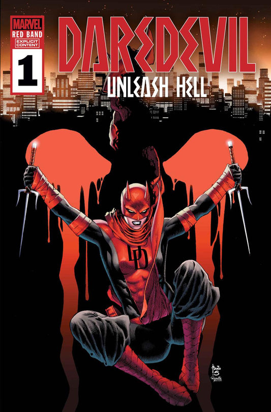 DAREDEVIL UNLEASH HELL - RED BAND #1 POLYBAGGED CVR A