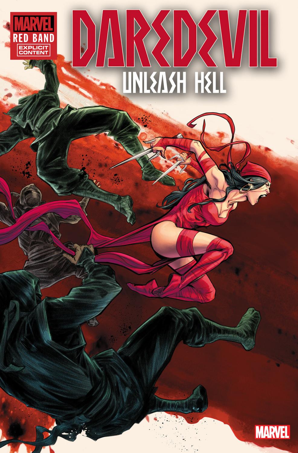 DAREDEVIL UNLEASH HELL - RED BAND #1 JOELLE JONES VAR POLYBAGGED 1:25 INCV