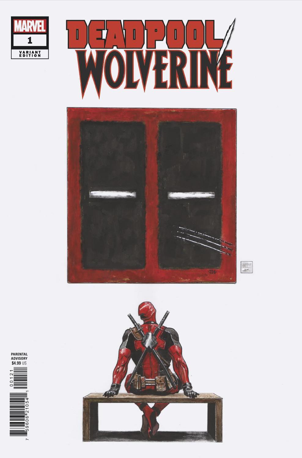 DEADPOOL WOLVERINE #1 JOSHUA CASSARA GALLERY VAR CVR B