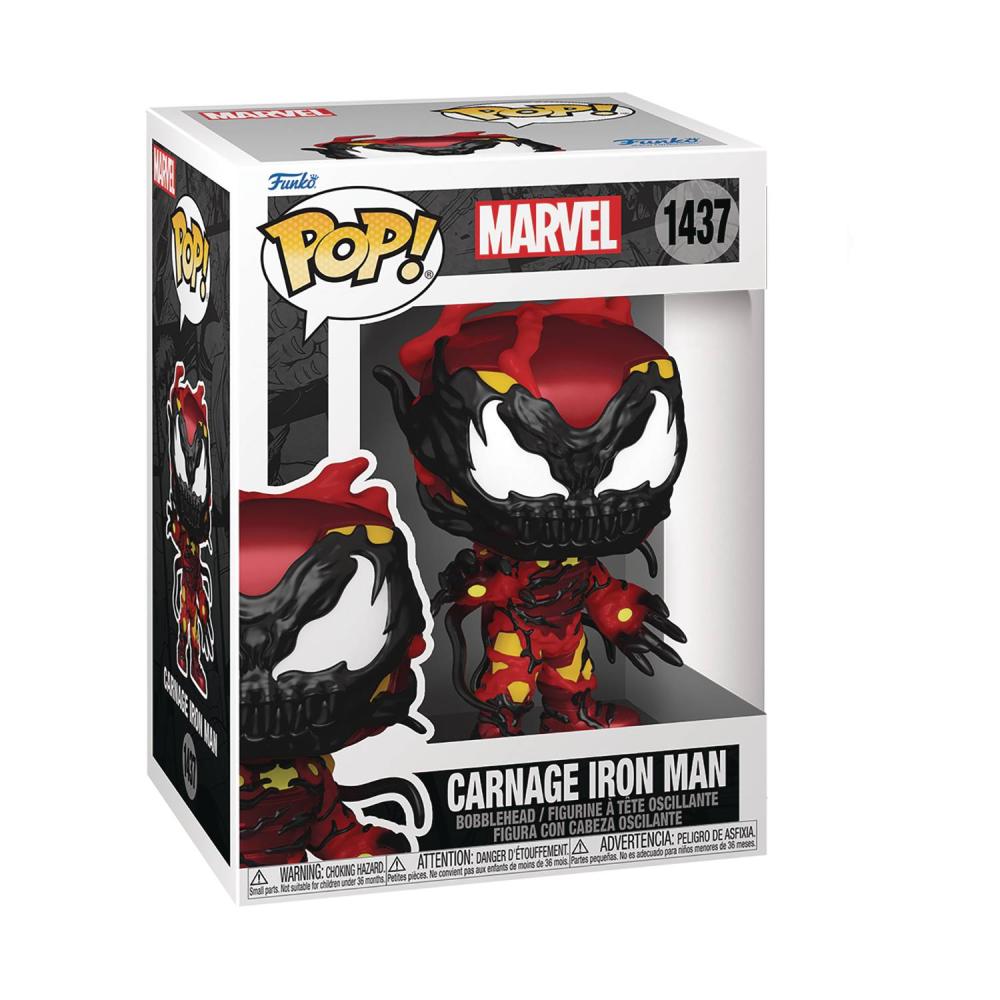 POP MARVEL CARNAGEIZED IRON MAN VIN FIG