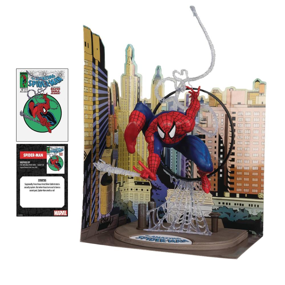 MCFARLANE MARVEL WV1 AMAZING SPIDER-MAN #301 1 6 SCALE FIG