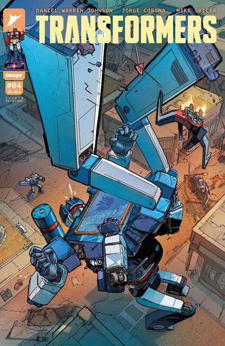 TRANSFORMERS #4 FOURTH PRINTING CVR A