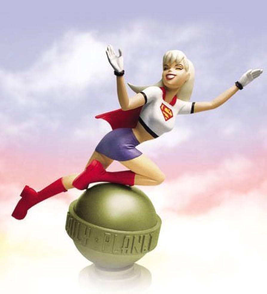 SUPERMAN ANIMATED SUPERGIRL STATUE