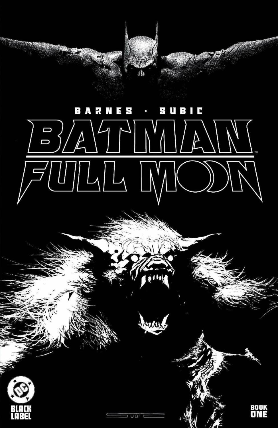 BATMAN FULL MOON #1 2ND PRINT CVR A