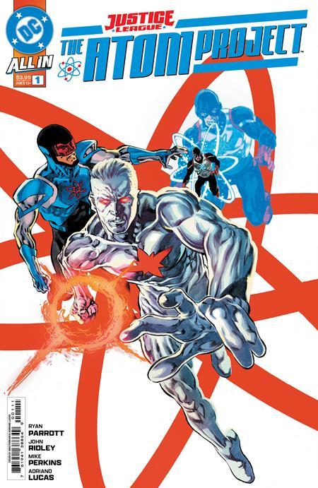 JUSTICE LEAGUE THE ATOM PROJECT #1 CVR A MIKE PERKINS OF 6