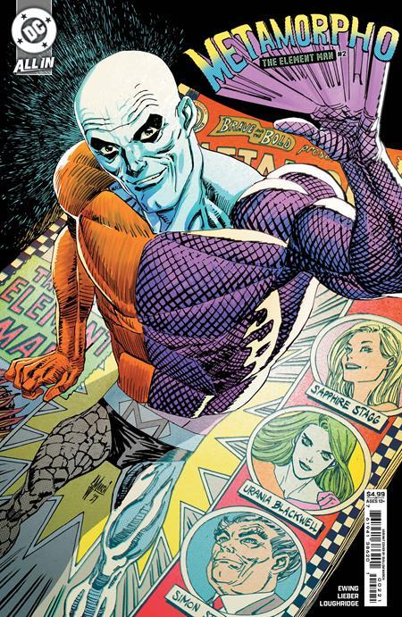 METAMORPHO THE ELEMENT MAN #2 CVR B GUILLEM MARCH CARD STOCK VAR