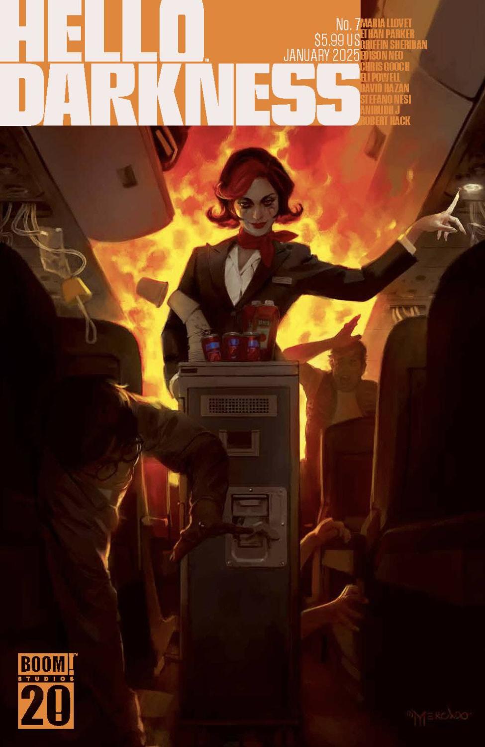 HELLO DARKNESS #7 CVR A MERCADO OF 12