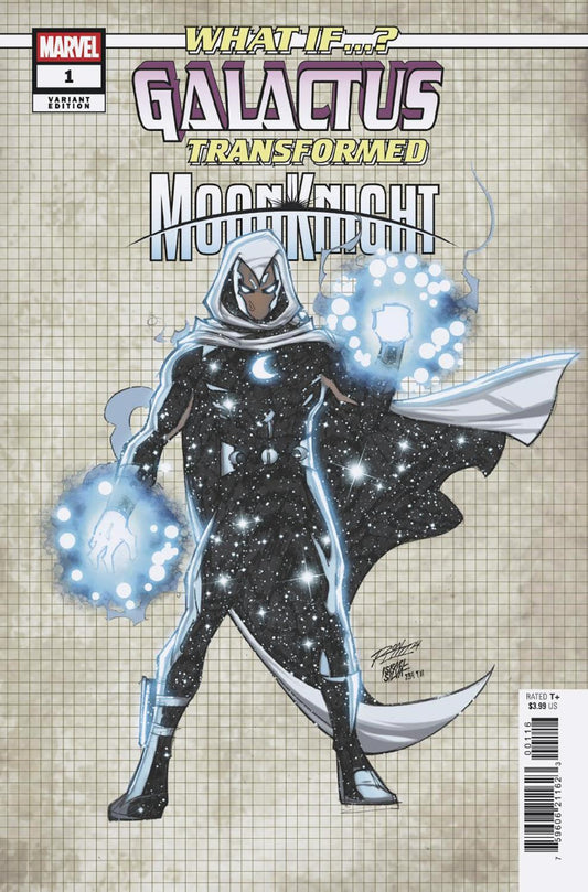 WHAT IF GALACTUS GALACTUS TRANSFORMED MOON KNIGHT #1 RON LIM DESIGN VARIAN T 1:10 INCV