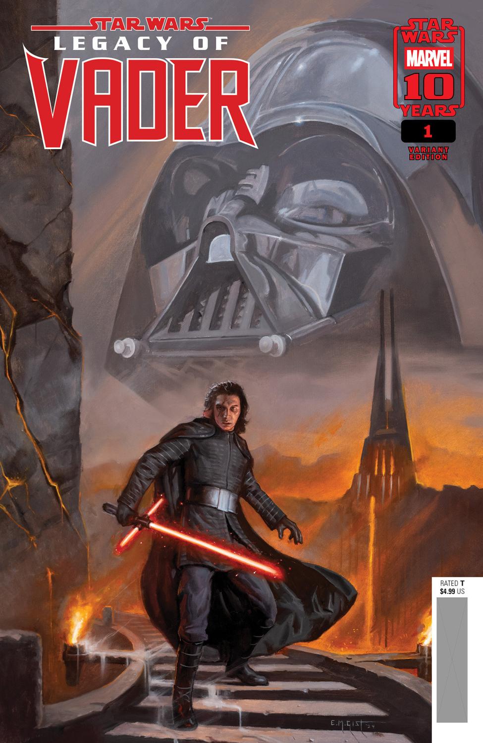 STAR WARS THE LEGACY OF VADER #1 EM GIST VAR CVR B