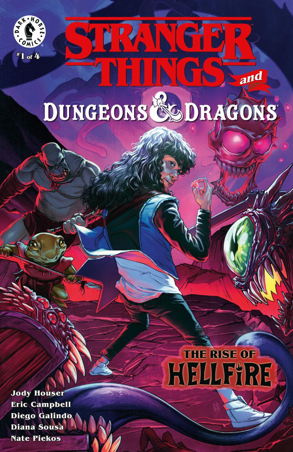 STRANGER THINGS AND DUNGEONS AND DRAGONS THE RISE OF HELLFIRE #1 CVR E NIMIT MALAVIA