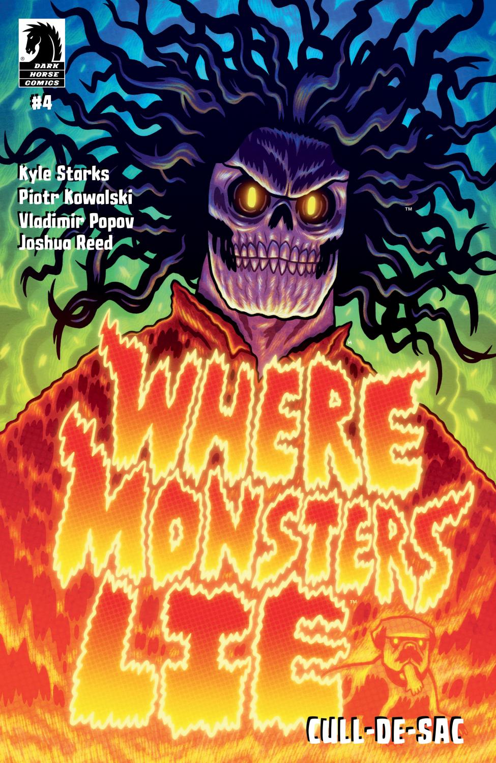 WHERE MONSTERS LIE CULL-DE-SAC #4 CVR B DAN HIPP