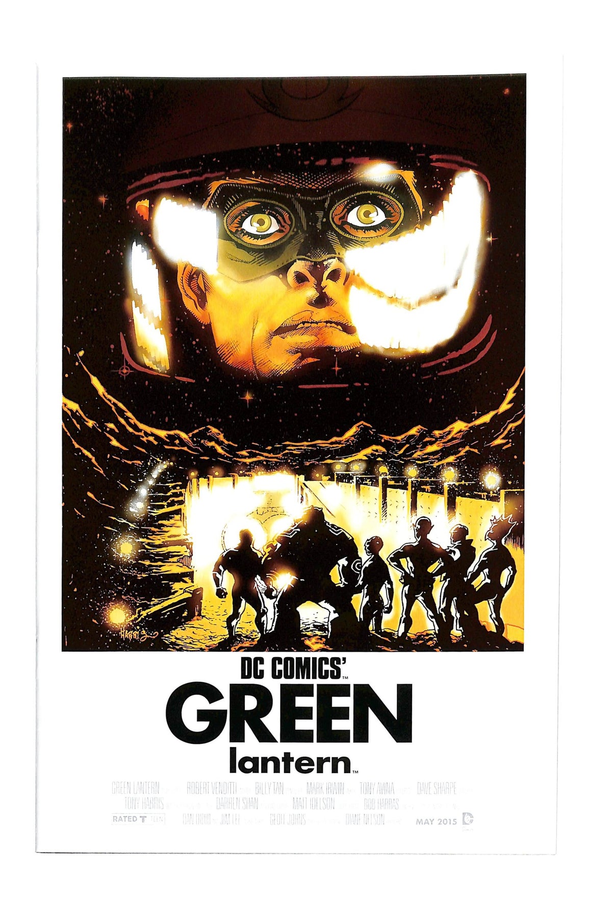Green Lantern 2011 #40 2001 A Space Odyssey Movie Poster Cover - back issue - $10.00