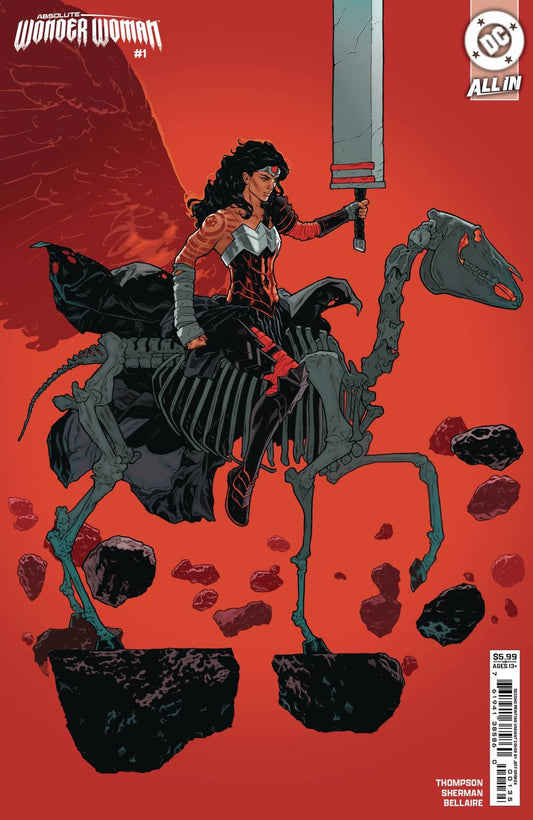 ABSOLUTE WONDER WOMAN #1 2ND PRINT SPOKES