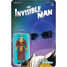 THE INVISIBLE MAN 1933 CLEAR REACTION ACTION FIGURE