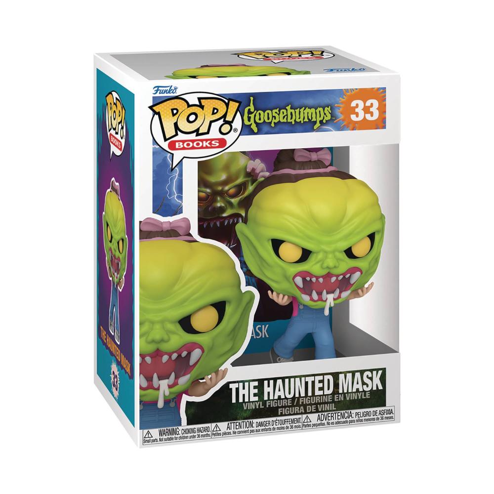 POP BOOKS GOOSEBUMPS THE HAUNTED MASK VIN FIG