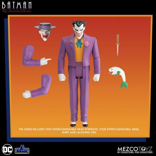 DC BATMAN THE ANIMATED SERIES 5 POINTS JOKER AF