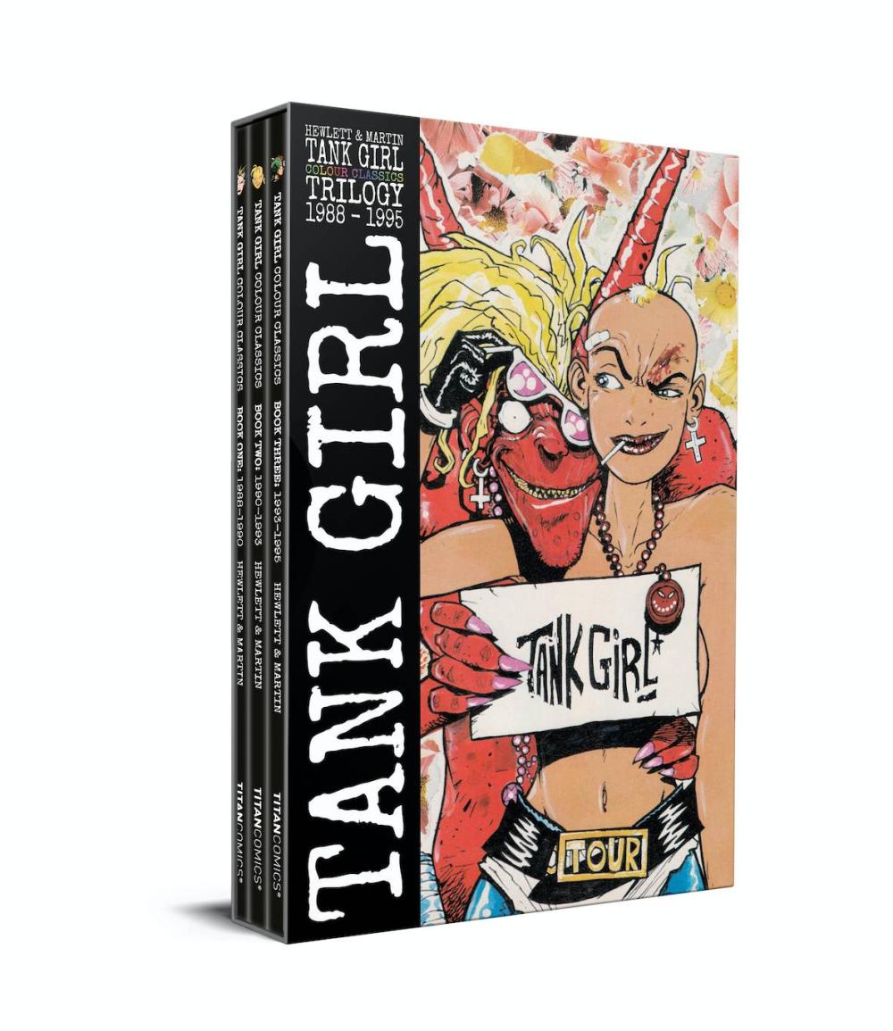 TANK GIRL COLOR CLASSICS TRILOGY 1988 - 1995 BOX SET HC