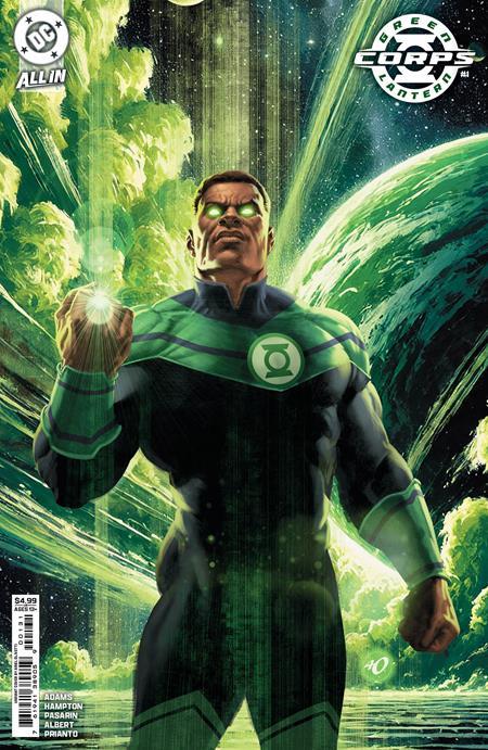 GREEN LANTERN CORPS #1 CVR C ARIEL OLIVETTI CARD STOCK VAR