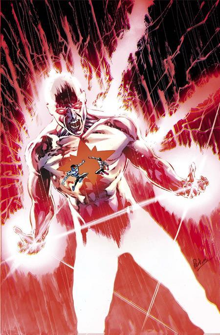 JUSTICE LEAGUE THE ATOM PROJECT #2 CVR A MIKE PERKINS OF 6