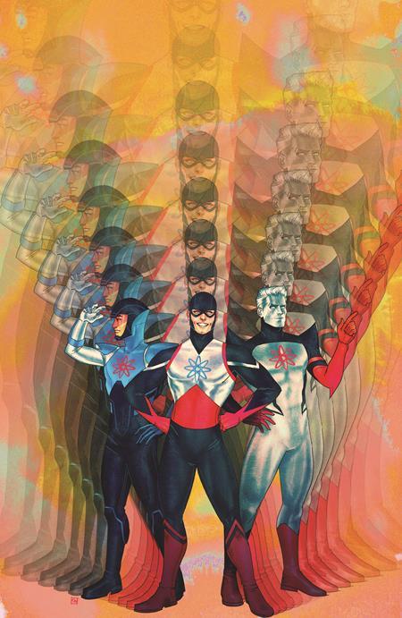 JUSTICE LEAGUE THE ATOM PROJECT #2 CVR C KEVIN WADA CARD STOCK VAR OF 6