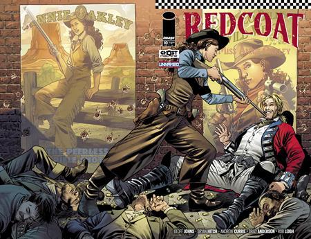 REDCOAT #10 CVR A BRYAN HITCH AND BRAD ANDERSON WRAPAROUND