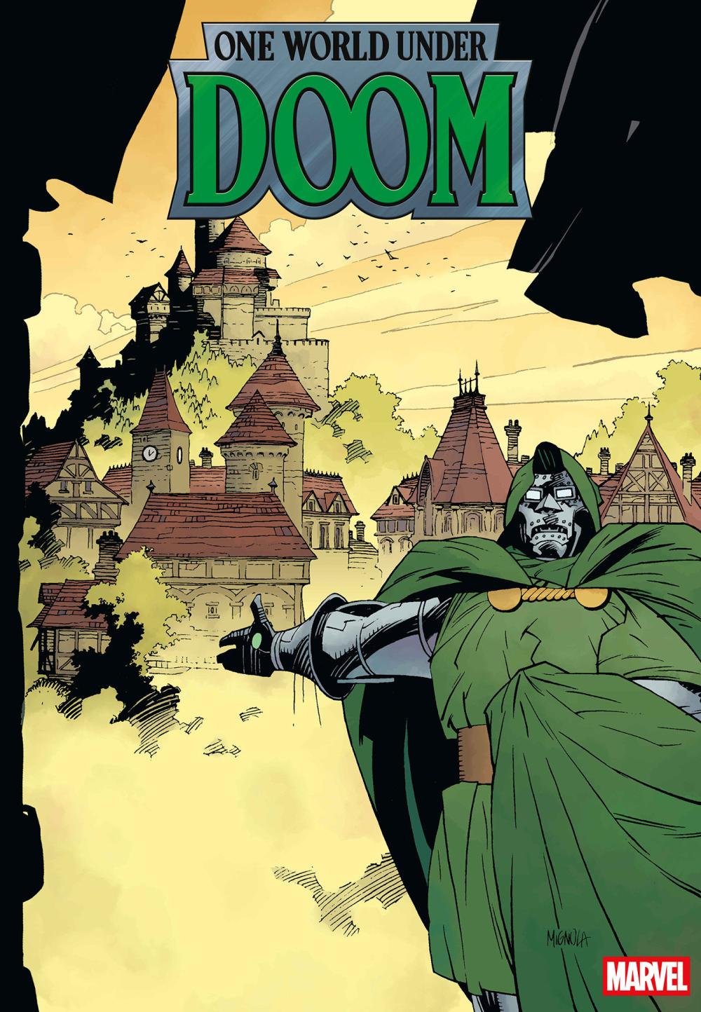 ONE WORLD UNDER DOOM #1 MIKE MIGNOLA HIDDEN GEM VAR CVR C