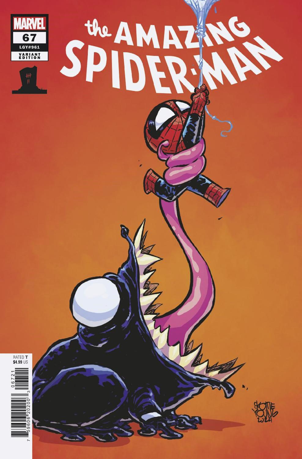 AMAZING SPIDER-MAN #67 SKOTTIE YOUNG 8 DEATHS OF SPIDER-MAN VAR CVR B