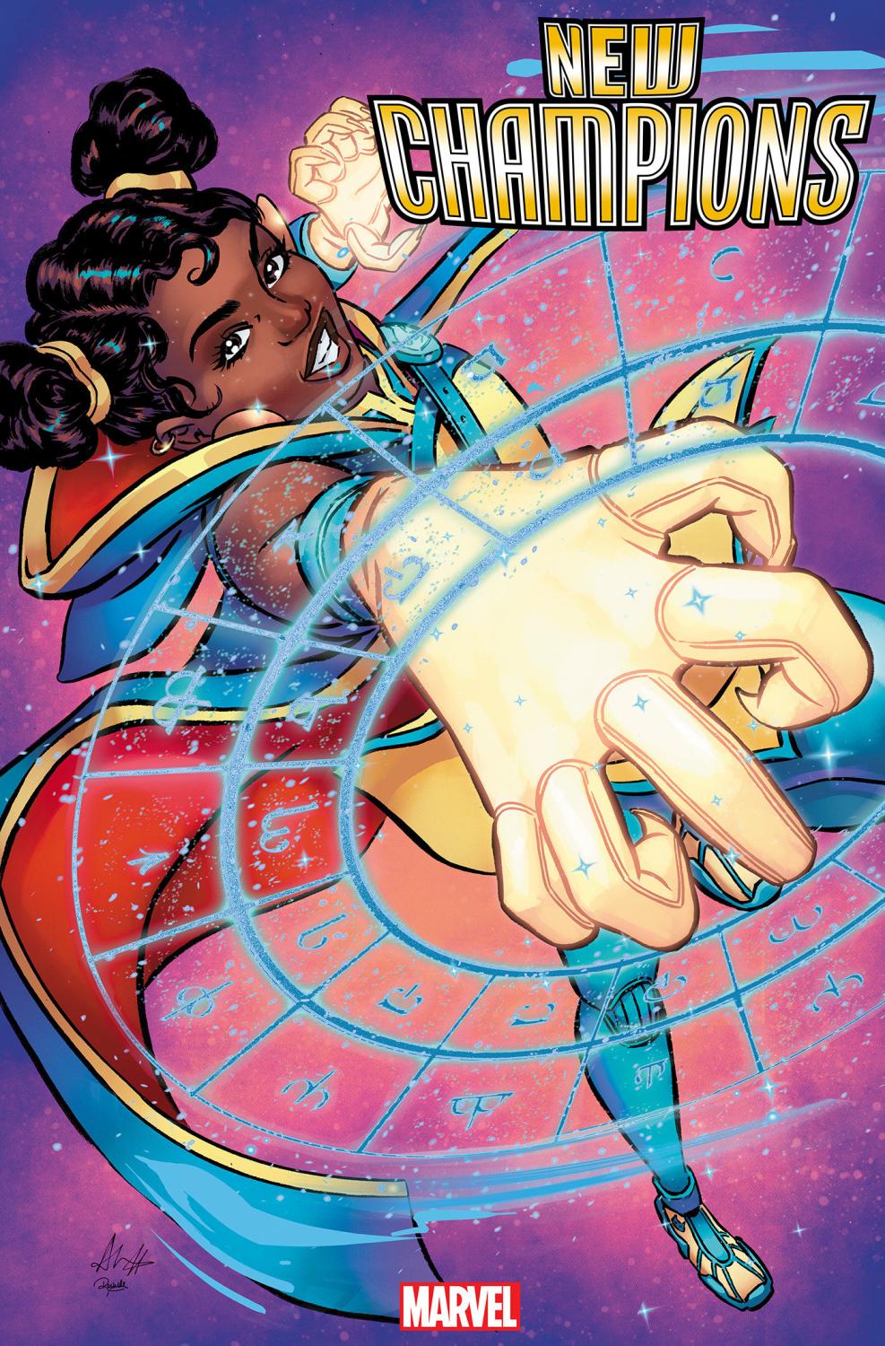 NEW CHAMPIONS #2 ALITHA MARTINEZ BLACK HISTORY MONTH VAR CVR B