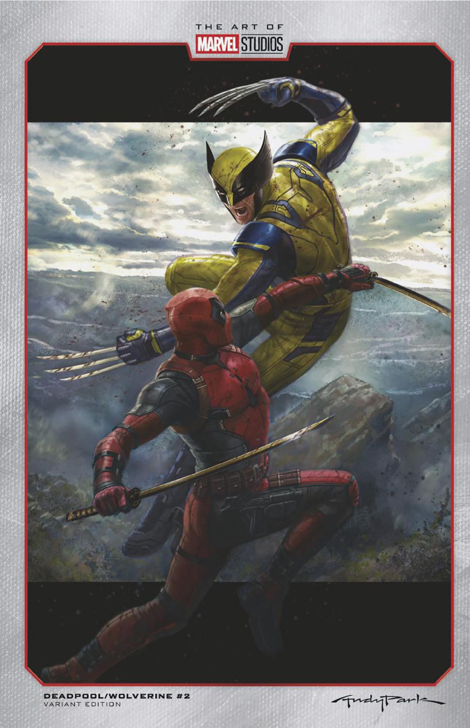 DEADPOOL WOLVERINE #2 ANDY PARK MARVEL STUDIOS VAR CVR B