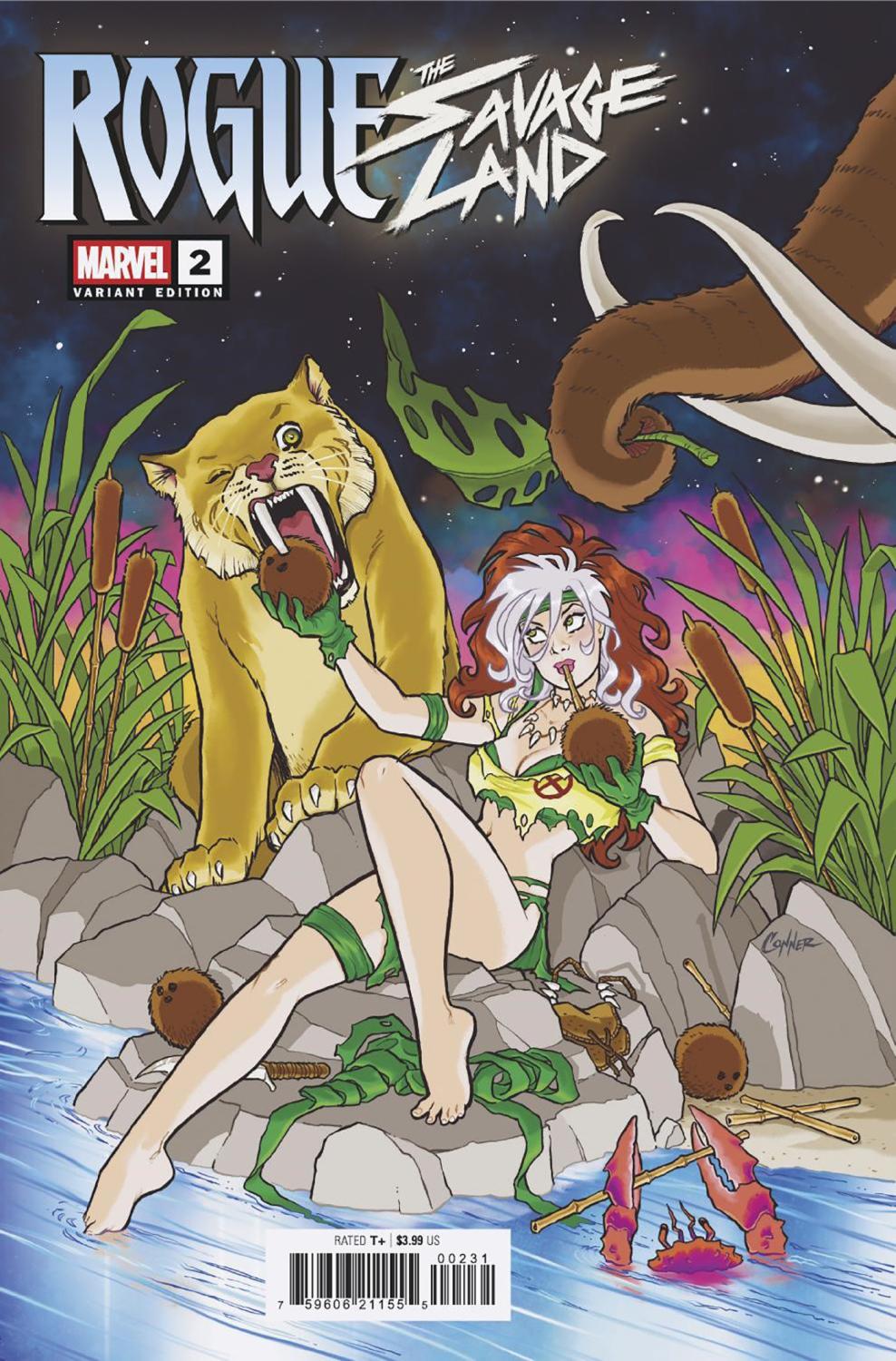 ROGUE THE SAVAGE LAND #2 AMANDA CONNER VAR CVR C