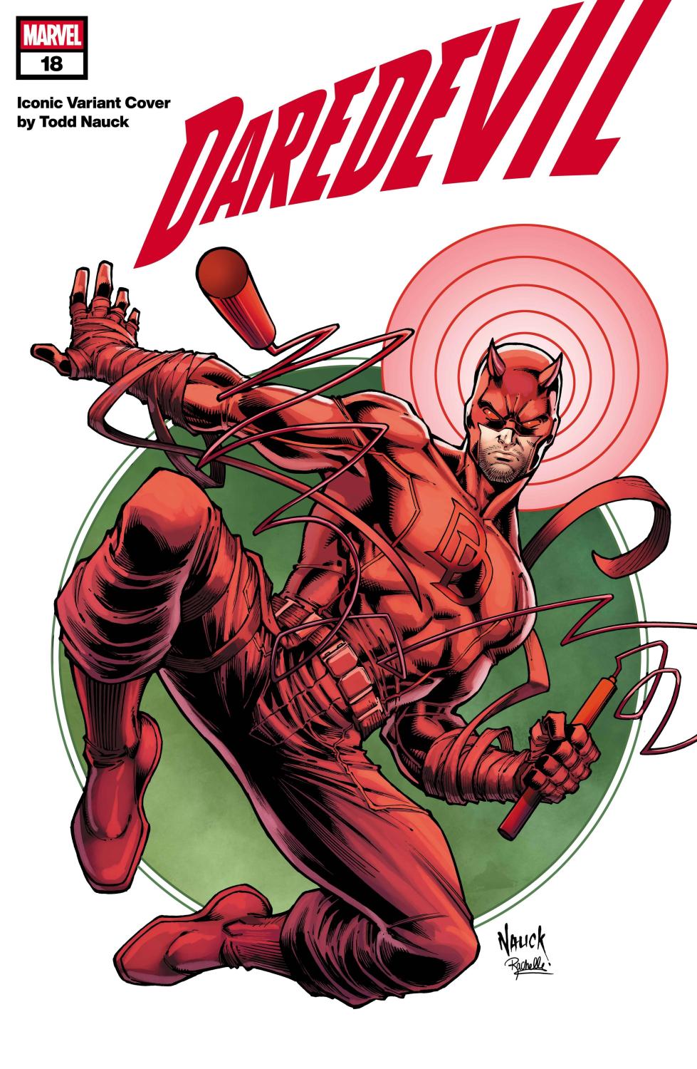 DAREDEVIL #18 TODD NAUCK ICONIC VAR CVR B