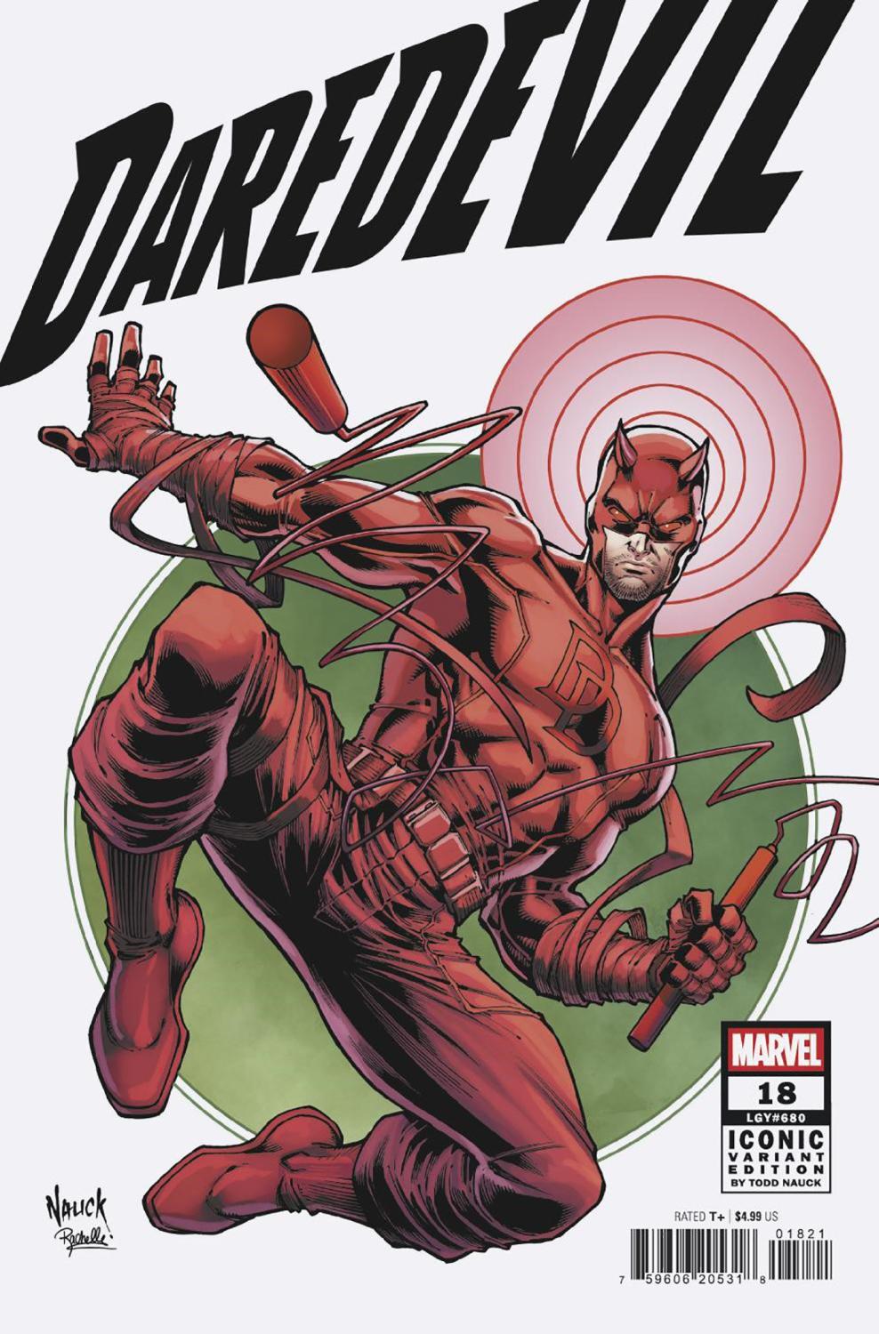 DAREDEVIL #18 TODD NAUCK ICONIC VAR CVR B