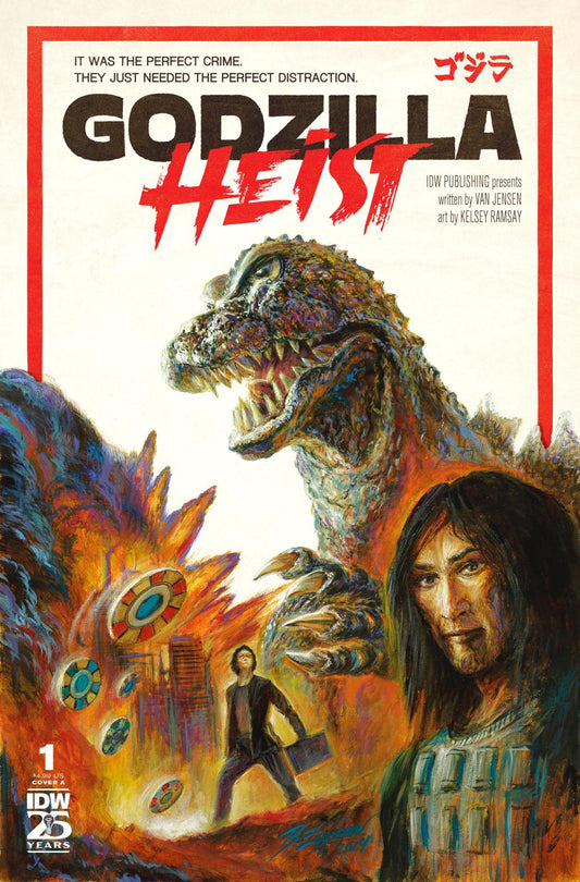 GODZILLA HEIST #1 COVER A EGGLETON CVR A