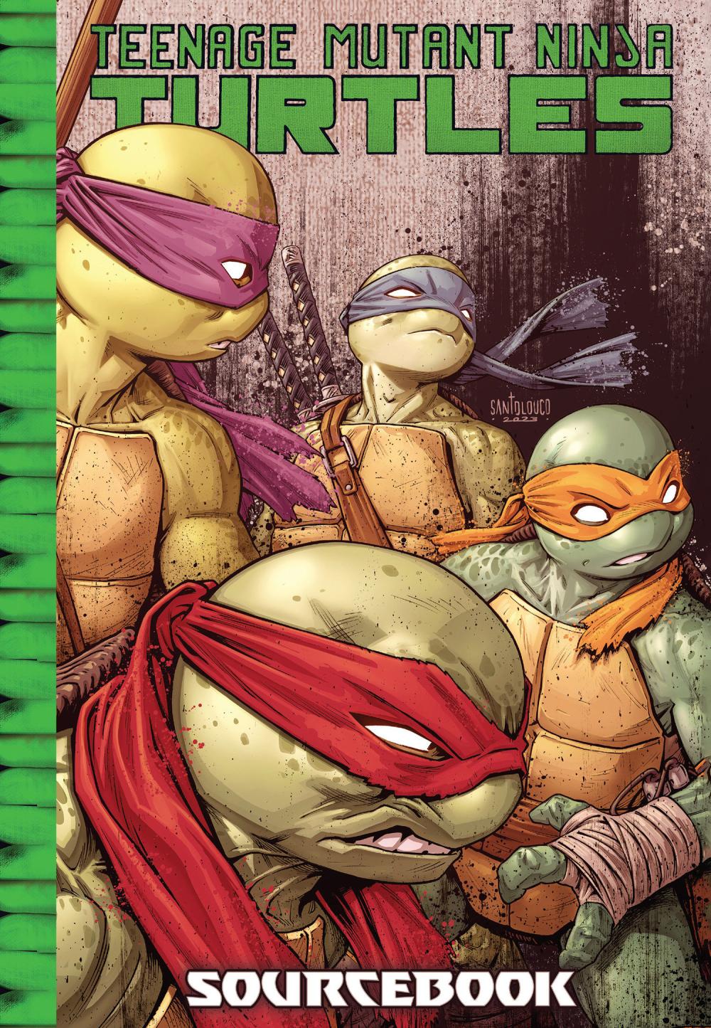 TEENAGE MUTANT NINJA TURTLES IDW SOURCEBOOK HC