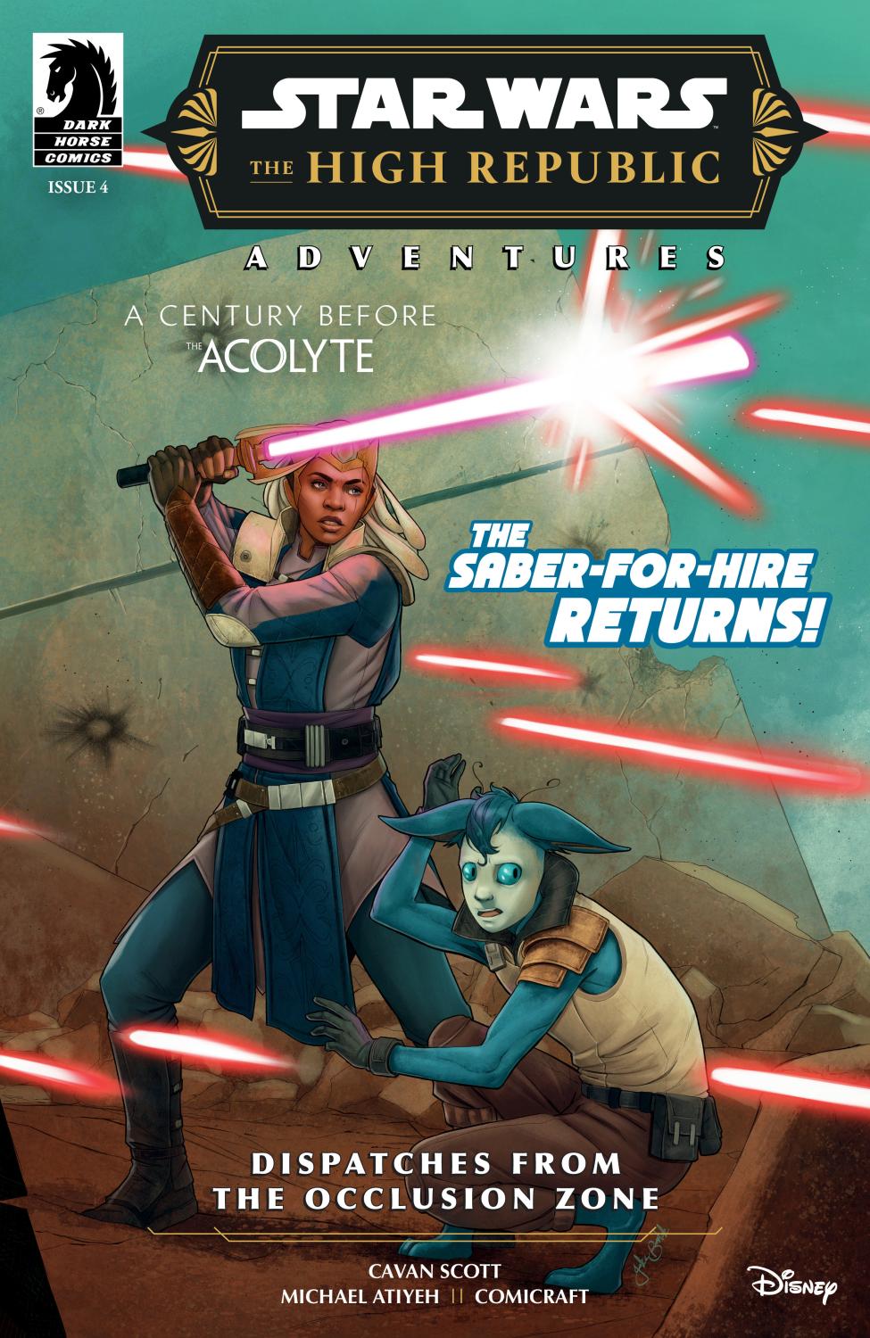 STAR WARS THE HIGH REPUBLIC ADVENTURES PHASE III--DISPATCHES FROM THE OCCLUSION ZONE #4 CVR A JAKE BARTOK